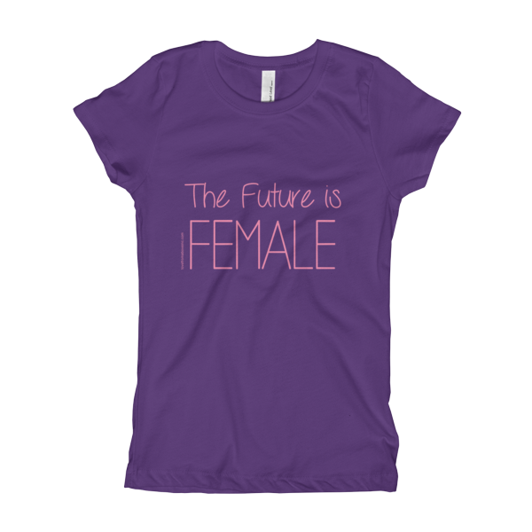 The Future is FEMALE Girl's T-Shirt - Love From Above Inc.